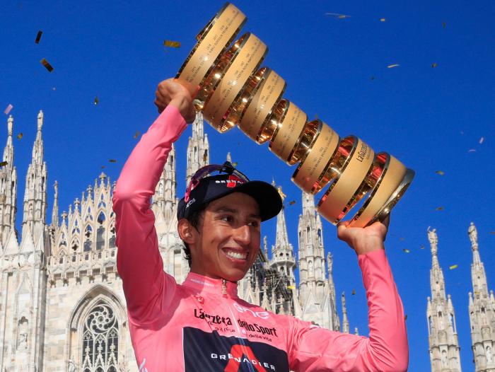 Egan Bernal, campeón del Giro de Italia 2021